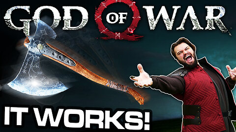 is the God of War LEVIATHAN Axe Throw LEGIT?