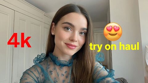 4k transparent lingerie | see through transparent try on haul | lingerie try on haul fashion 2025