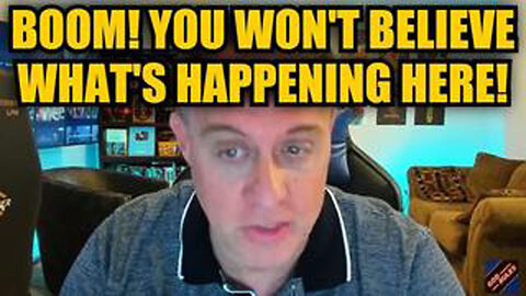 BOOM! YOU WON'T BELIEVE WHAT'S HAPPENING HERE!