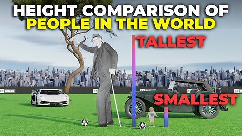 Tallest Peoples In The World 2025 | Height Comparison