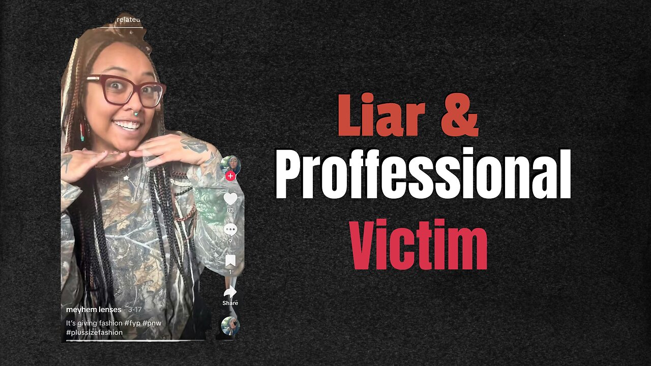 Reacting to PROFESSIONAL VICTIM on TikTok #reaction #culture #libs