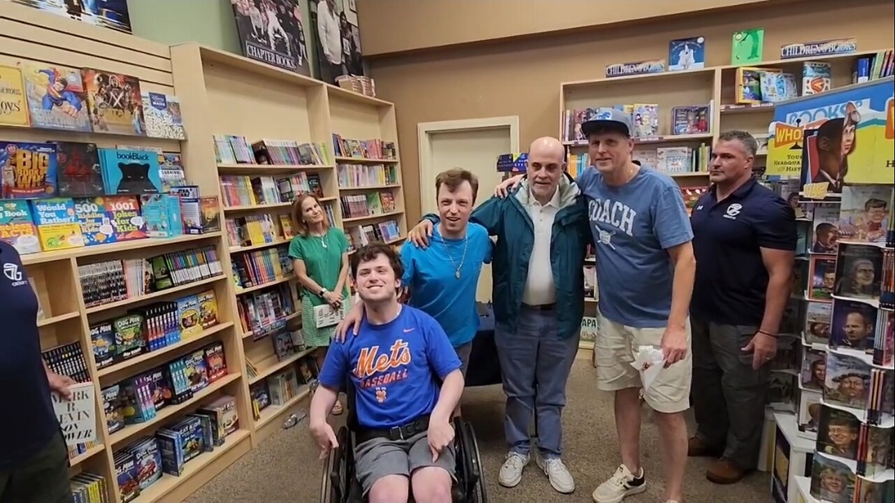 Mark Levin At His NJ Book Signing Of On Power