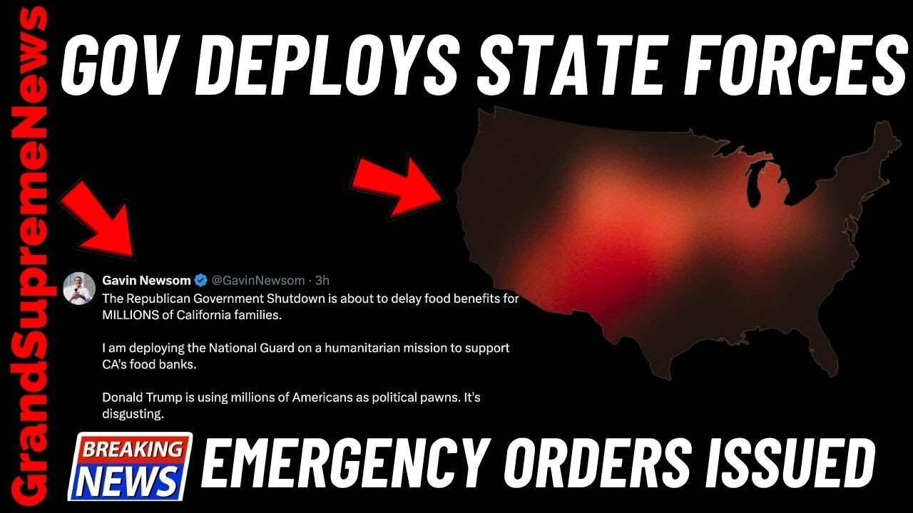 BREAKING!! 🆘 CALIFORNIA Governor Activate Troops- Something Big Is Happening - This Just Got Real