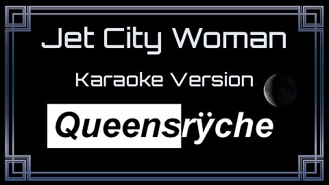 Queensryche - Jet City Woman (CC)