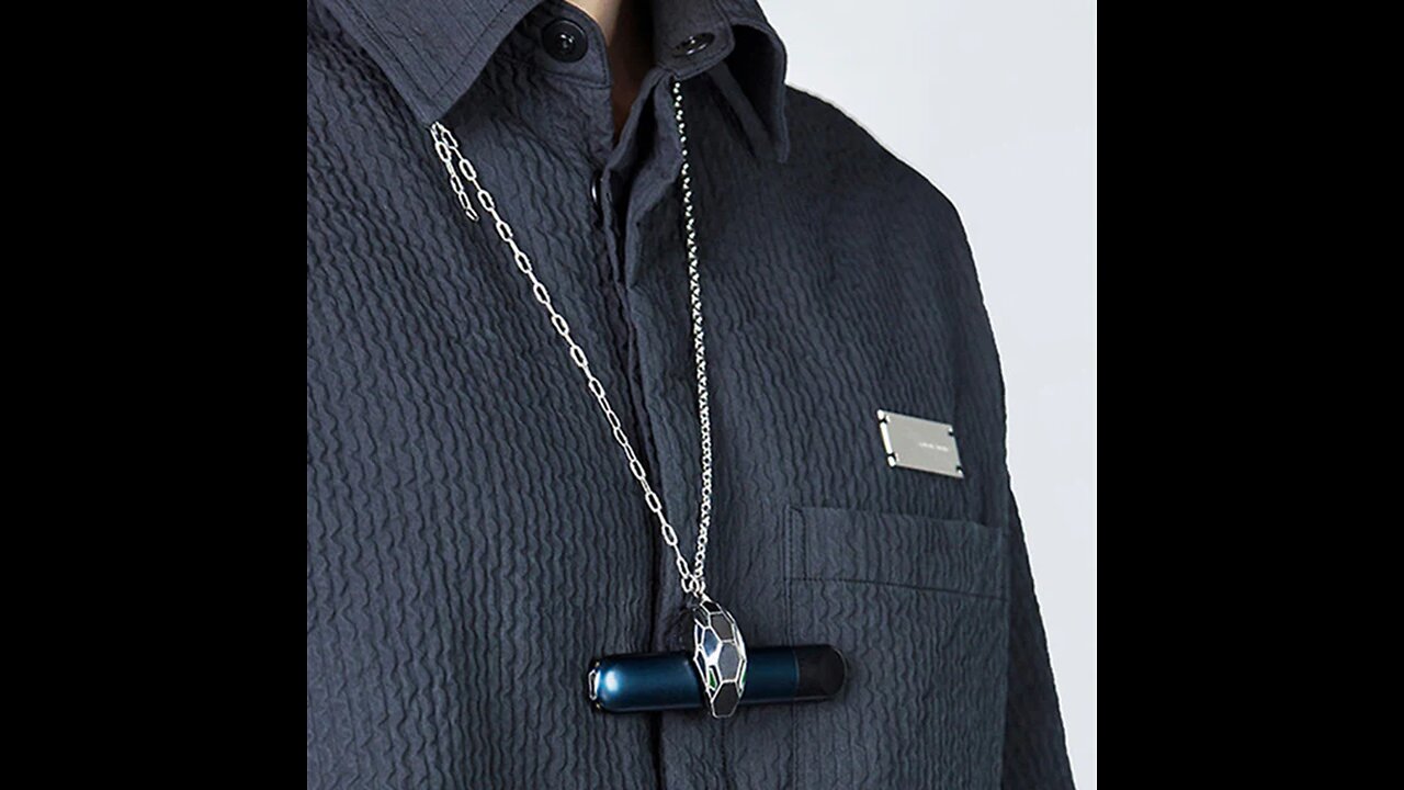 Men’s Chain Necklace with Snake Head Magnetic Clipper