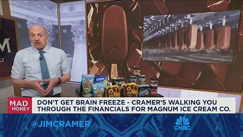 Jim Cramer walks through the financials for Magnum Ice Cream
