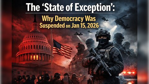 The "State of Exception" – UK Election Cancellations & The Maduro Capture (Jan 15, 2026)