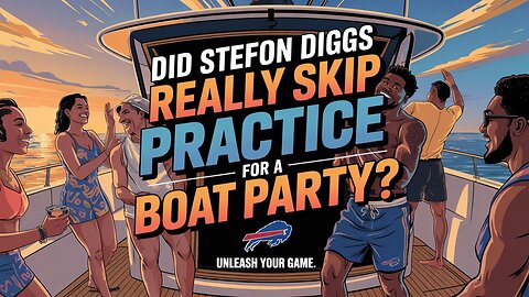 Did Stefon Diggs Really Skip Practice for a Boat Party?