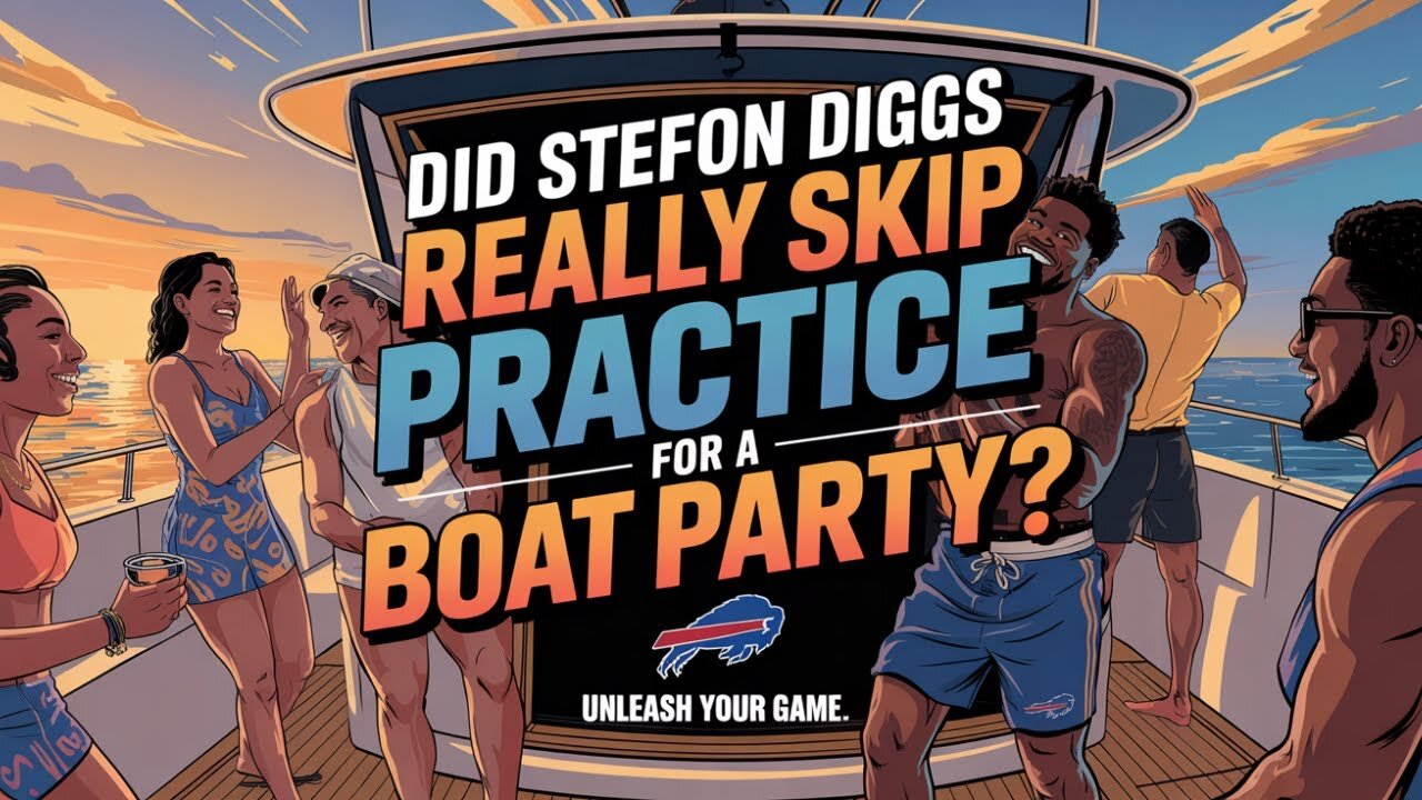 Did Stefon Diggs Really Skip Practice for a Boat Party?