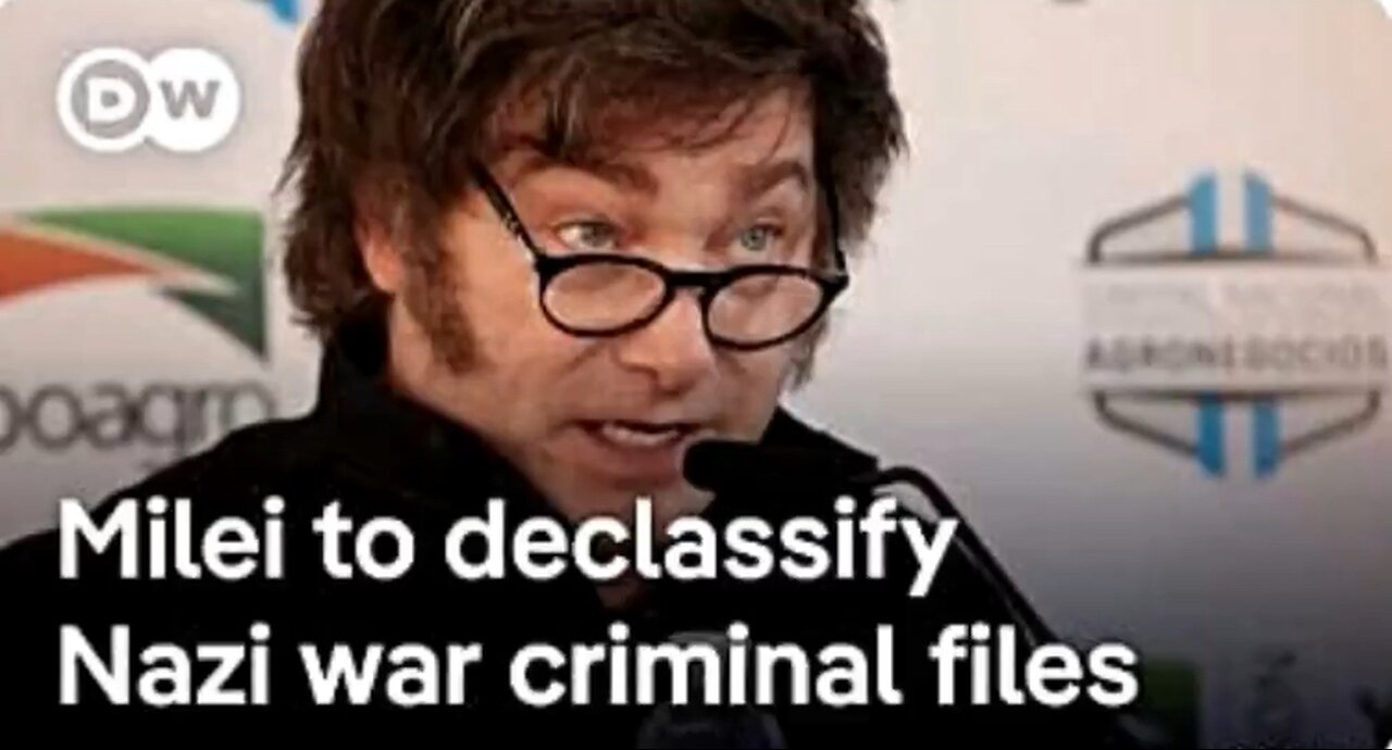 Argentina's Milei to declassify documents on Nazi war criminals who fled to Argentina