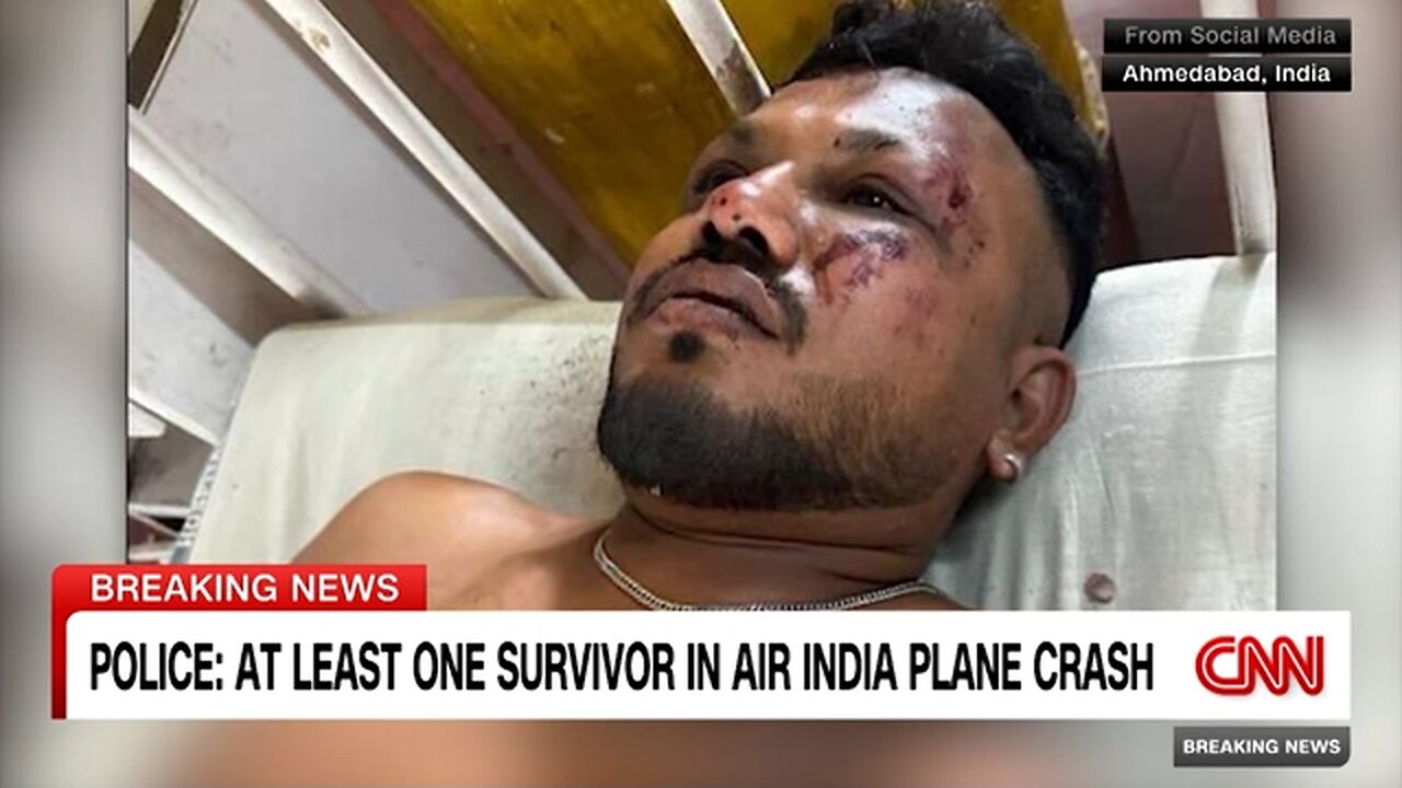 At least one passenger survived the Air India crash, police say