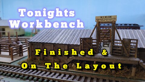 At The Workbench The Stock Yard Is Finally Finished
