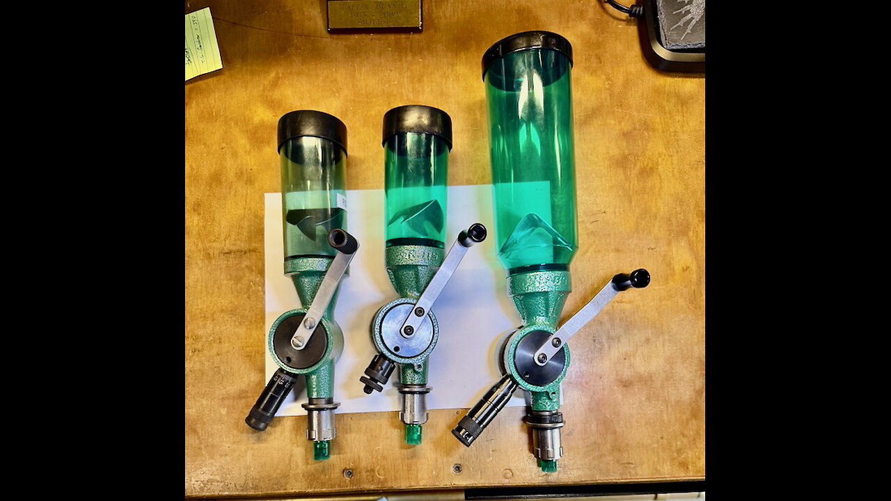 Comparing my RCBS UPM-3 Competition powder measure to other Uniflows