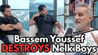 Bassem Youssef Educates & Humiliates The Nelk Boys Over Benjamin Netanyahu Interview