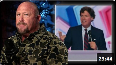 Alex Jones Responds To Tucker Carlson Saying Islam Is Not A Major Threat Facing The West