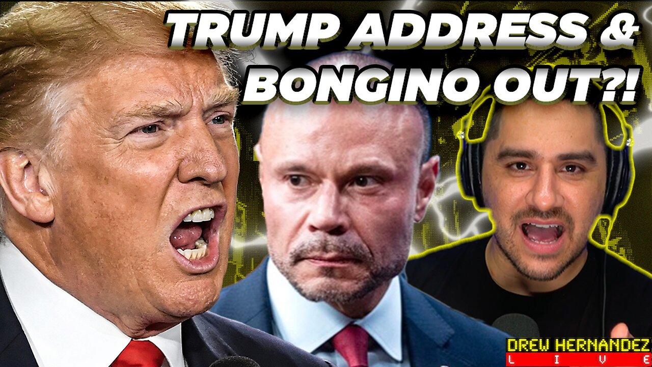 TRUMP ADDRESSES THE NATION & BONGINO ANNOUNCES FBI DEPARTURE?