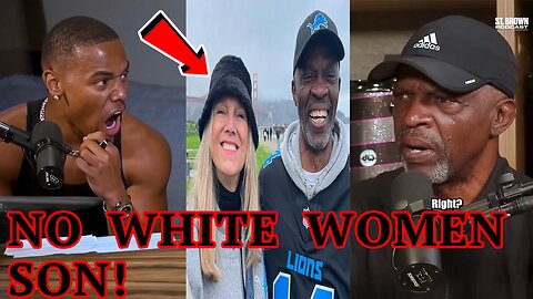 Lions WR Amon-Ra St Brown's father catching MASSIVE HEAT for RACIAL BREEDING comments!