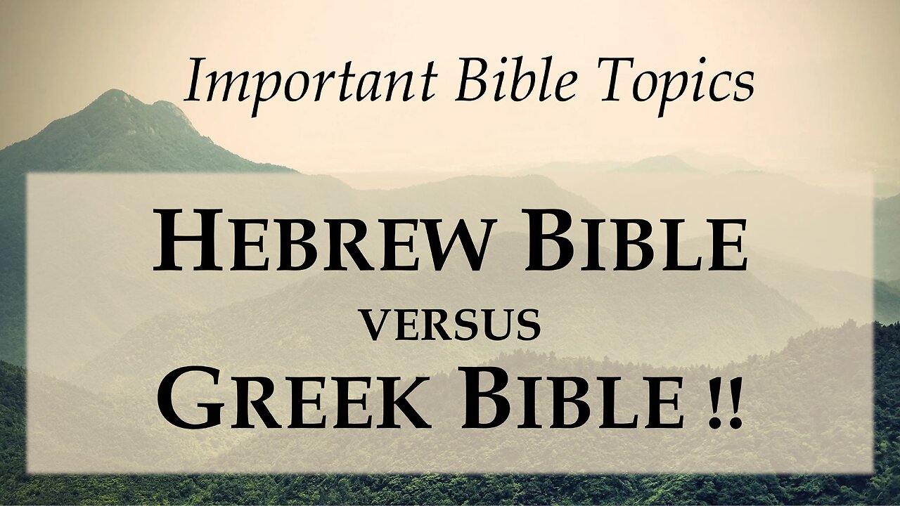 Hebrew Bible vs. Greek Bible - Numbers (Amounts) in the LXX