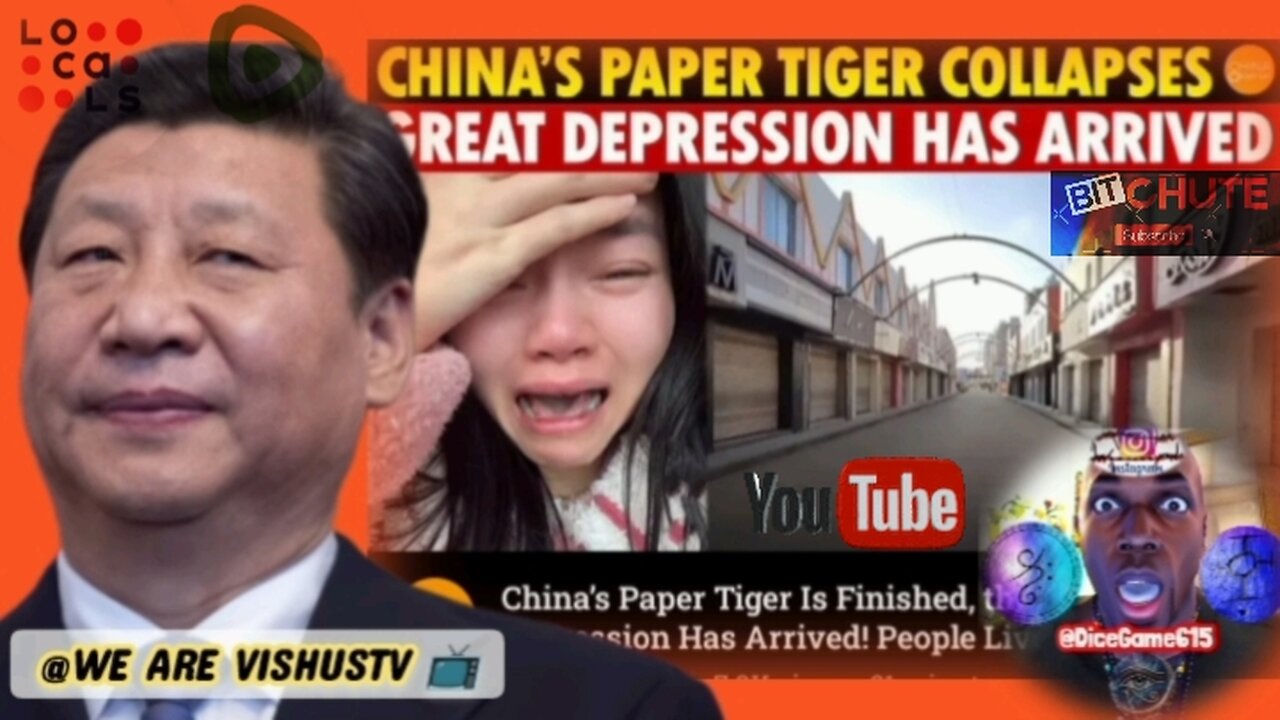 Great Depression Has Arrived On China... #VishusTv 📺