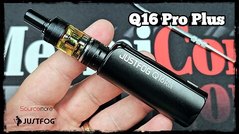 Q16 Pro Plus Starter kit by Justfog "Ελληνική Παρουσίαση" “Greek review“