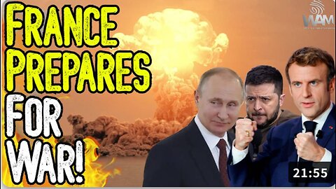 BREAKING: FRANCE PREPARES FOR WAR! - Macron Says He Will Fight Russia/Ukraine Ceasefire!