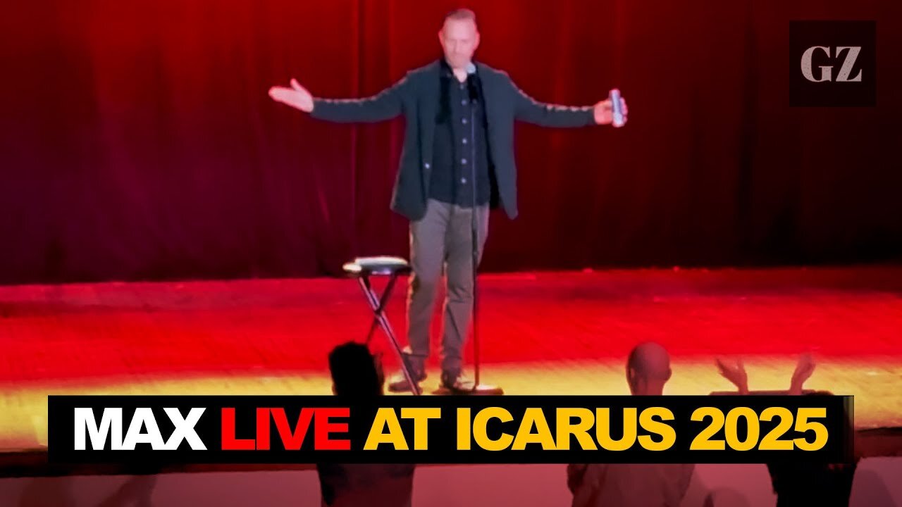 Max Blumenthal stand-up at Icarus Fest 2025
