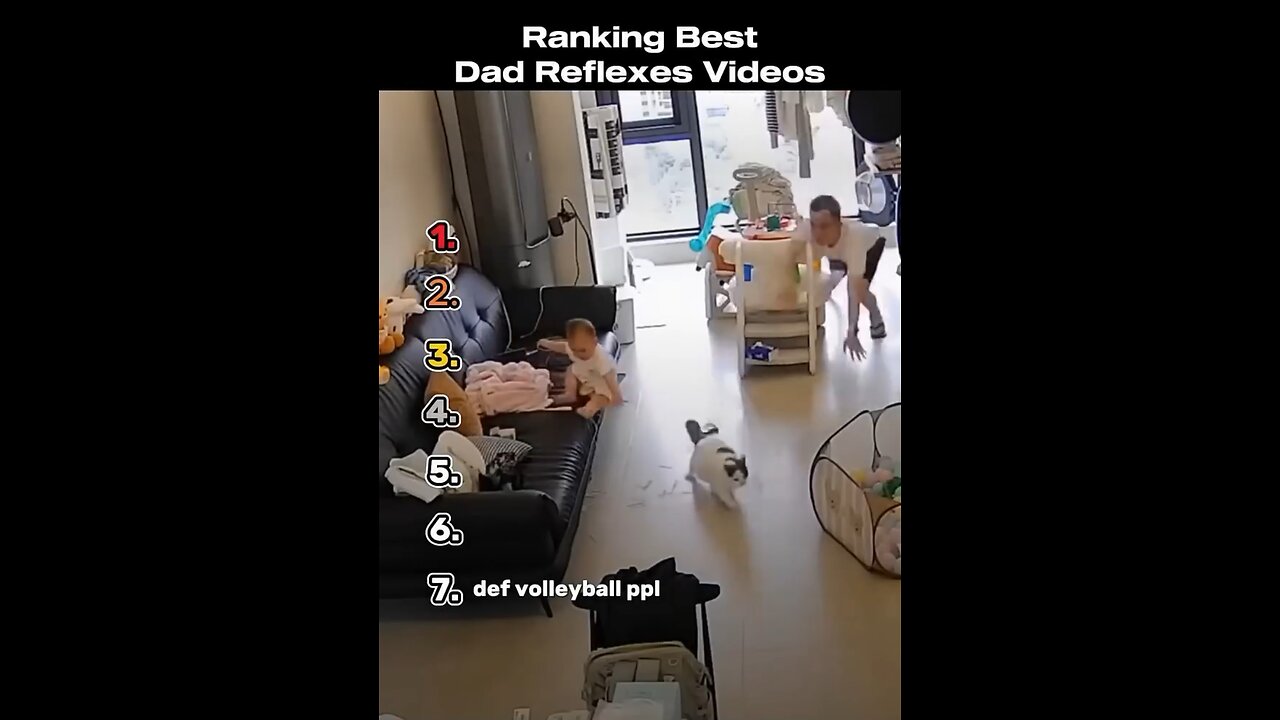 🔥 Dad Reflexes Level 100! Saved in the Last Second 😱👶