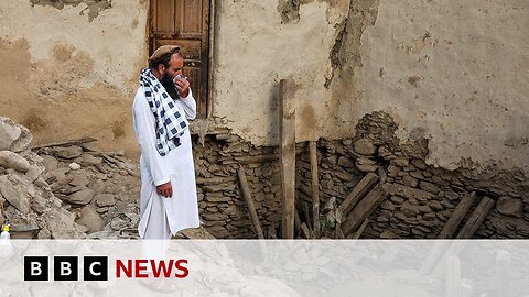 Second earthquake hits Afghan city of Jalalabad | BBC News