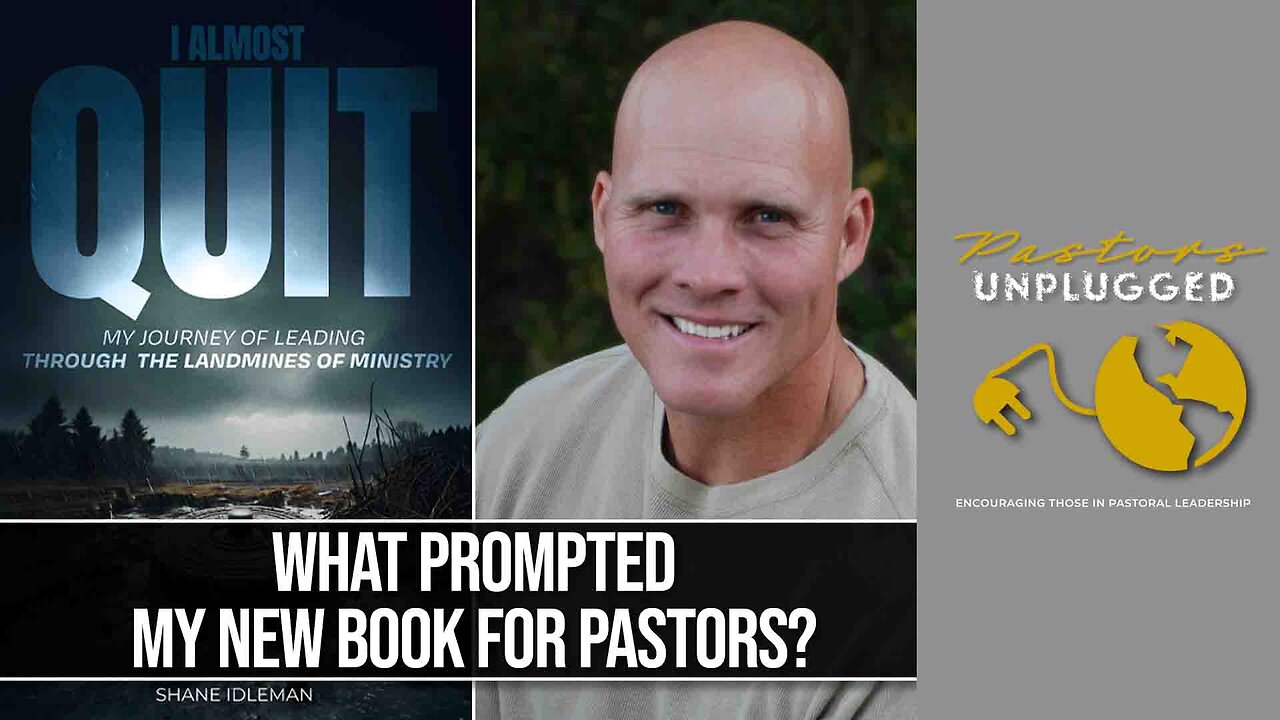 What Prompted My New Book for Pastors | Idleman Unplugged