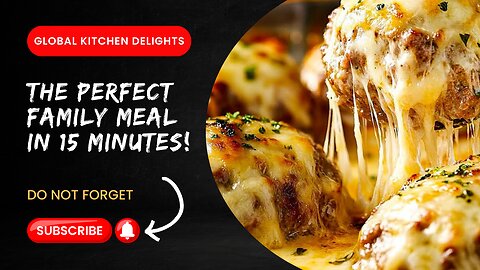 Do you have minced meat and 2 eggs? The perfect family meal in 15 minutes!