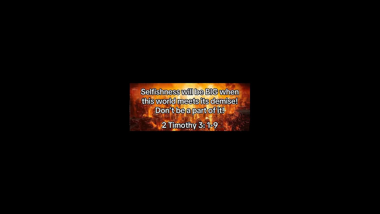 2 Timothy 3:1-9