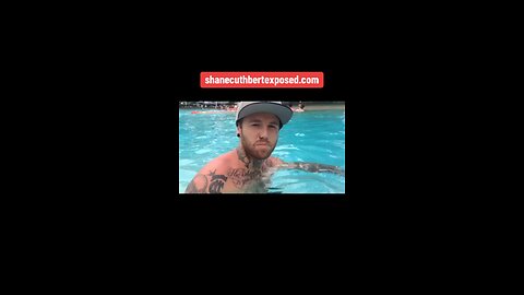 Shane Cuthbert in the pool at Palm Cove Peppers