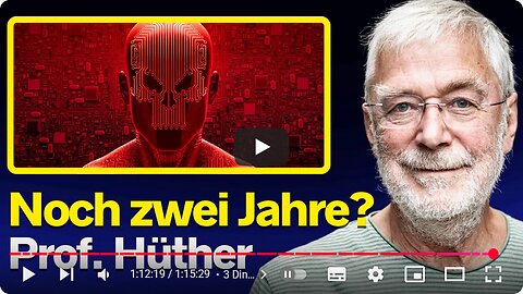 Gehirnforscher warnt In 2 Jahren verlieren wir unser Menschsein! ⚠️ Prof. Gerald Hüther