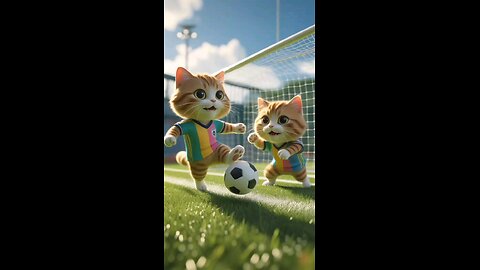 cat football ⚽⚽⚽⚽