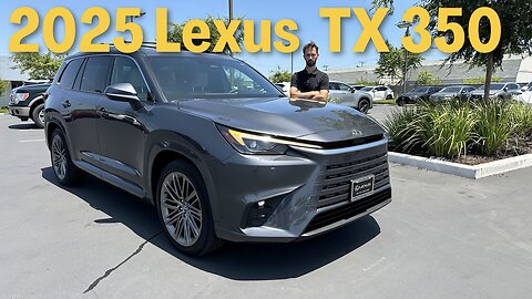 The Best Luxury Family SUV? 2025 LEXUS TX.