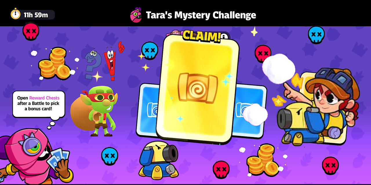✨👉10th June'25✨(◣ _ ◢) Tara's Mystery Challenge👈_(┐「ε:) | #squadbusters #gaming #event