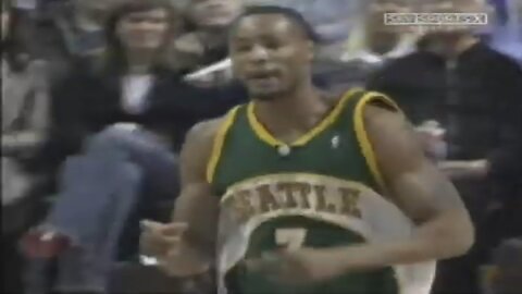 Rashard Lewis 27 Points @ Pistons, 2005-06.