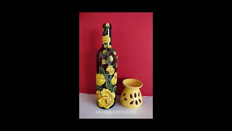 Beautiful Decorative Bottle