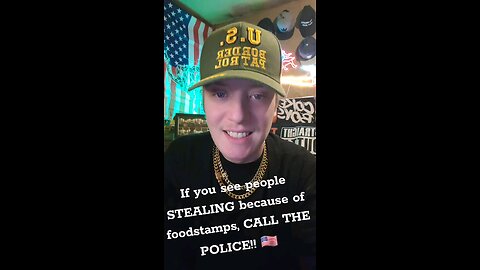 Of you see people STEALING because of foodstamps, CALL THE POLICE!!