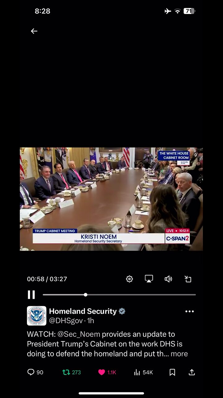 Homeland Security 02/12/2025 Kristi Noem