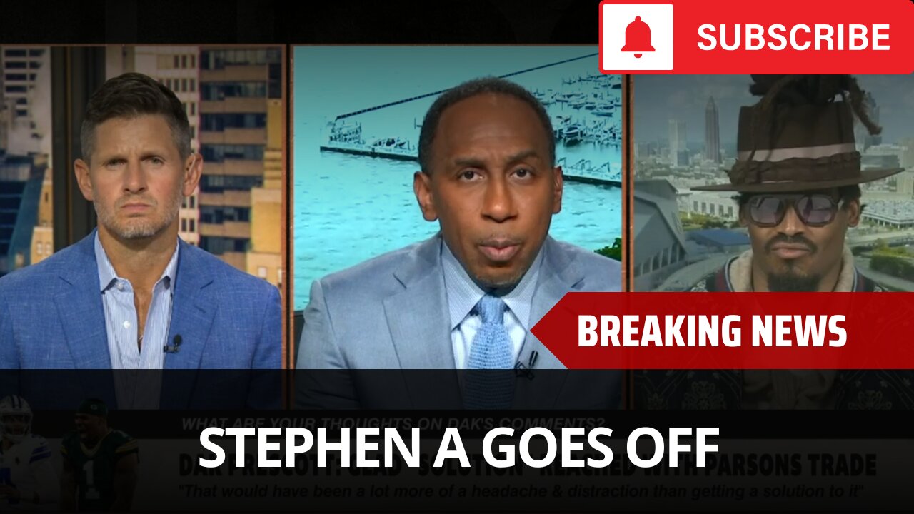 Stephen A Smith Goes Off On Dak After Micah Trade