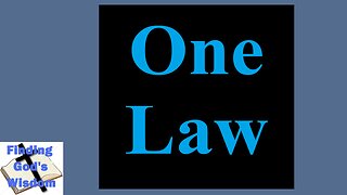 One Law