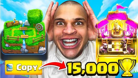 I STEAL EVERY OPPONENT'S DECK UNTIL I REACH 15,000 TROPHIES