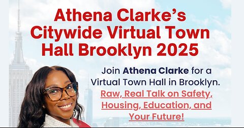 "Athena Clarke Town Hall Meeting"