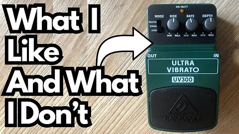 What You Need to Know About the Behringer Ultra Vibrato UV300...
