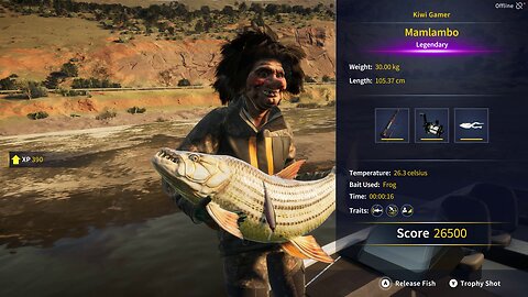 Legendary Fish Mamlambo COTW The Angler Izilo Zasendulo Reserve 6 November 2025