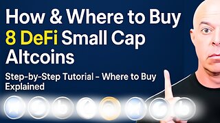 Where to Buy 8 Small-Cap DeFi Altcoins Set to Skyrocket in 2025 | Hidden Finance Gems