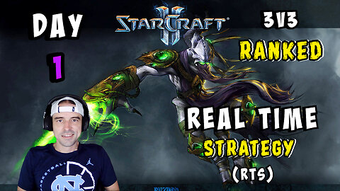 🔴LIVE - DAY 2 - PLAYING STARCRAFT 2 RANKED FOR THE FIRST TIME IN YEARS WITH NEFFEX MUSIC - RTS GAME