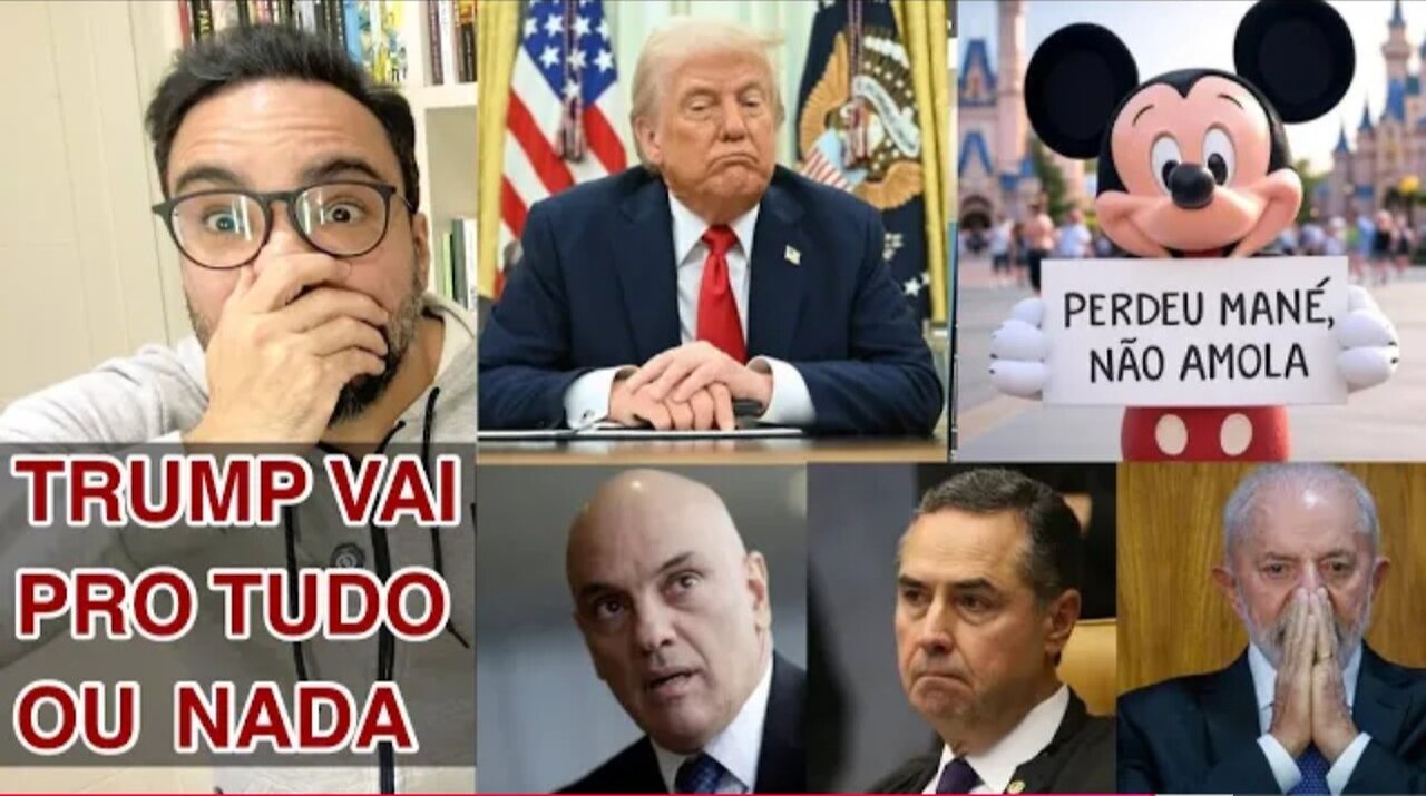 TRUMP NÃO VAI PARAR até o Regime CAIR!