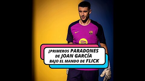 ¡JOAN GARCIA DEBUTA BAJO EL MANDO DE FLICK EN SU PRIMER ENTRENAMIENTO EN LA CIUTAT ESPORTIVA! 🧤🔴🔵